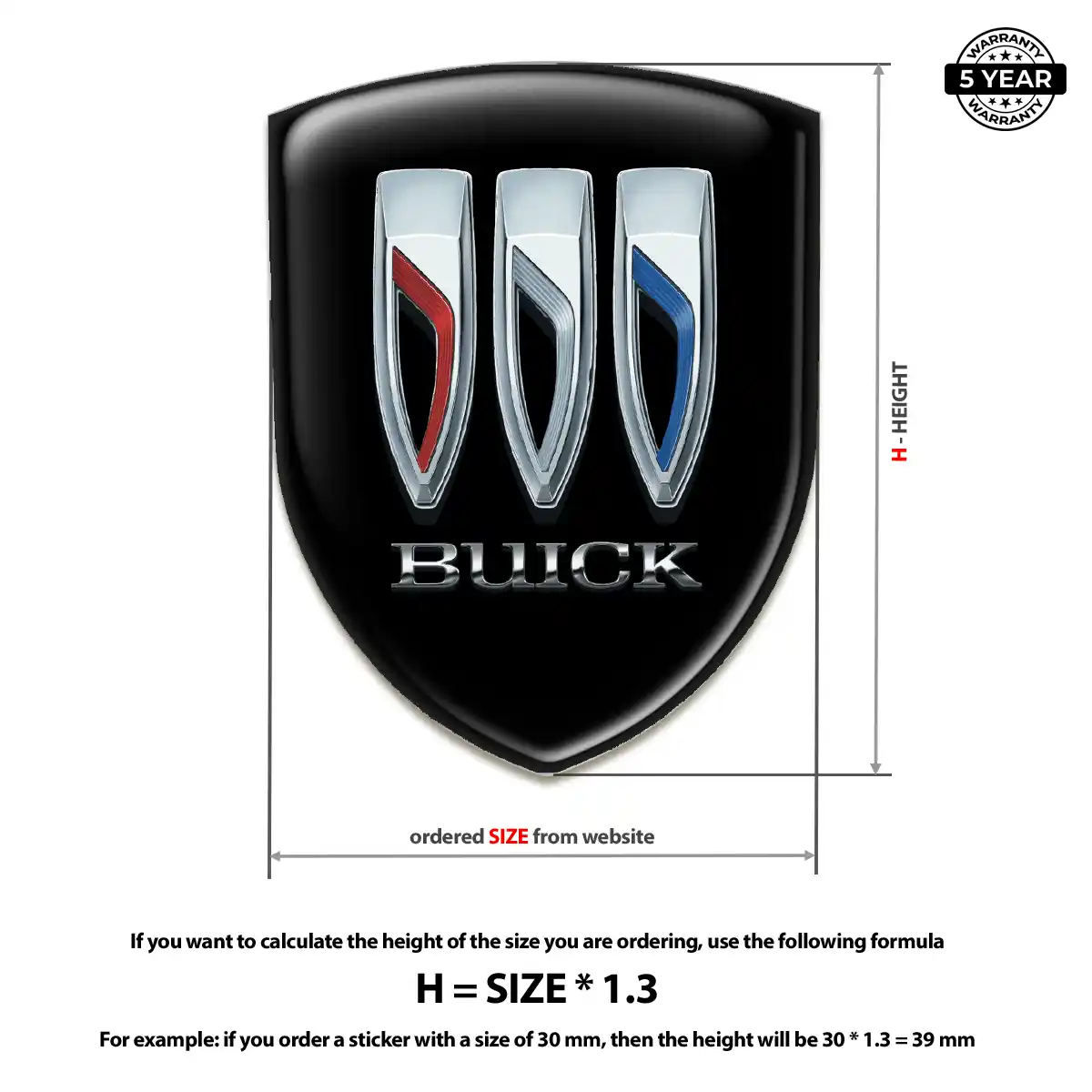 Buick Car Emblem Overlay Interior Luxe