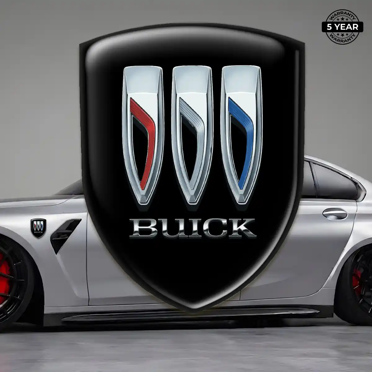 Buick Car Emblem Overlay Interior Luxe