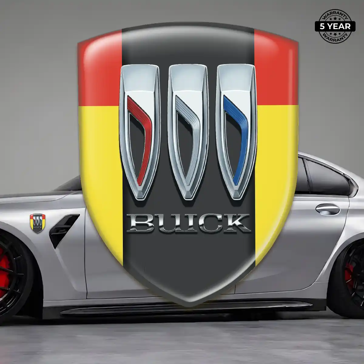 Buick Car Emblem Overlay Opulent Line