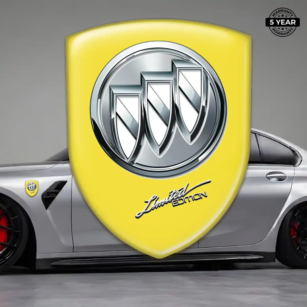 Buick Car Emblem Overlay Premium Dome