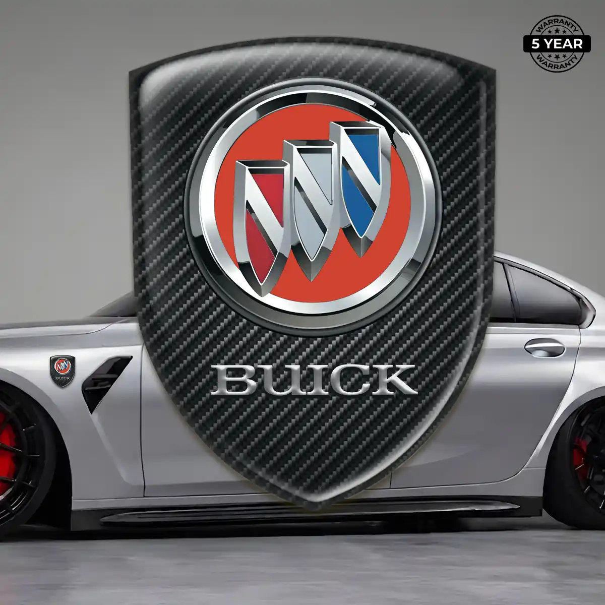 Buick Car Emblem Overlay Prestige Line
