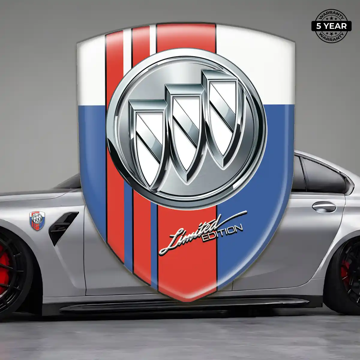 Buick Car Emblem Sticker Elite Edition