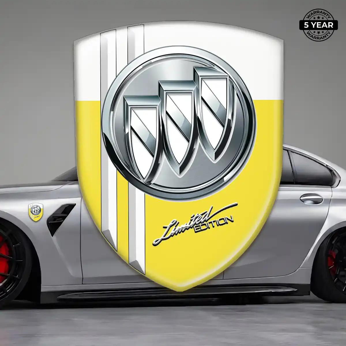 Buick Car Emblem Sticker Elite Finish