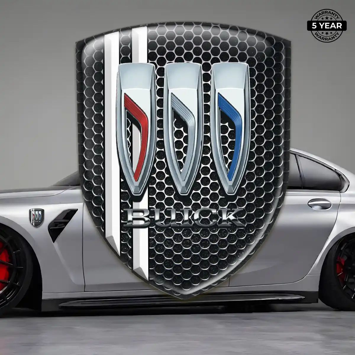 Buick Car Emblem Sticker Opulent Line
