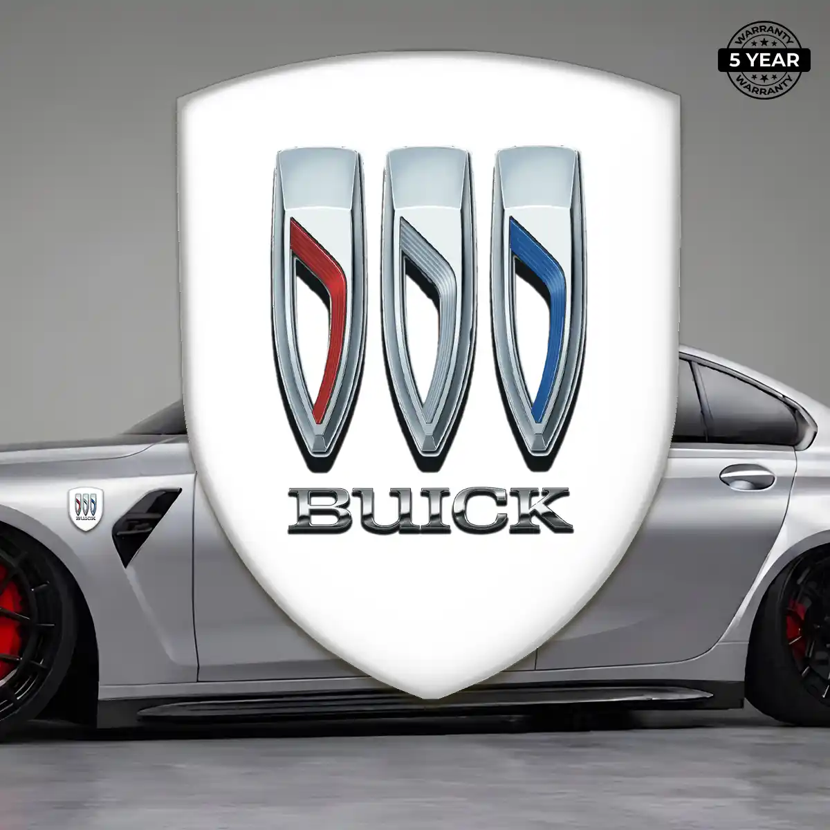 Buick Car Emblem Sticker Prestige Line