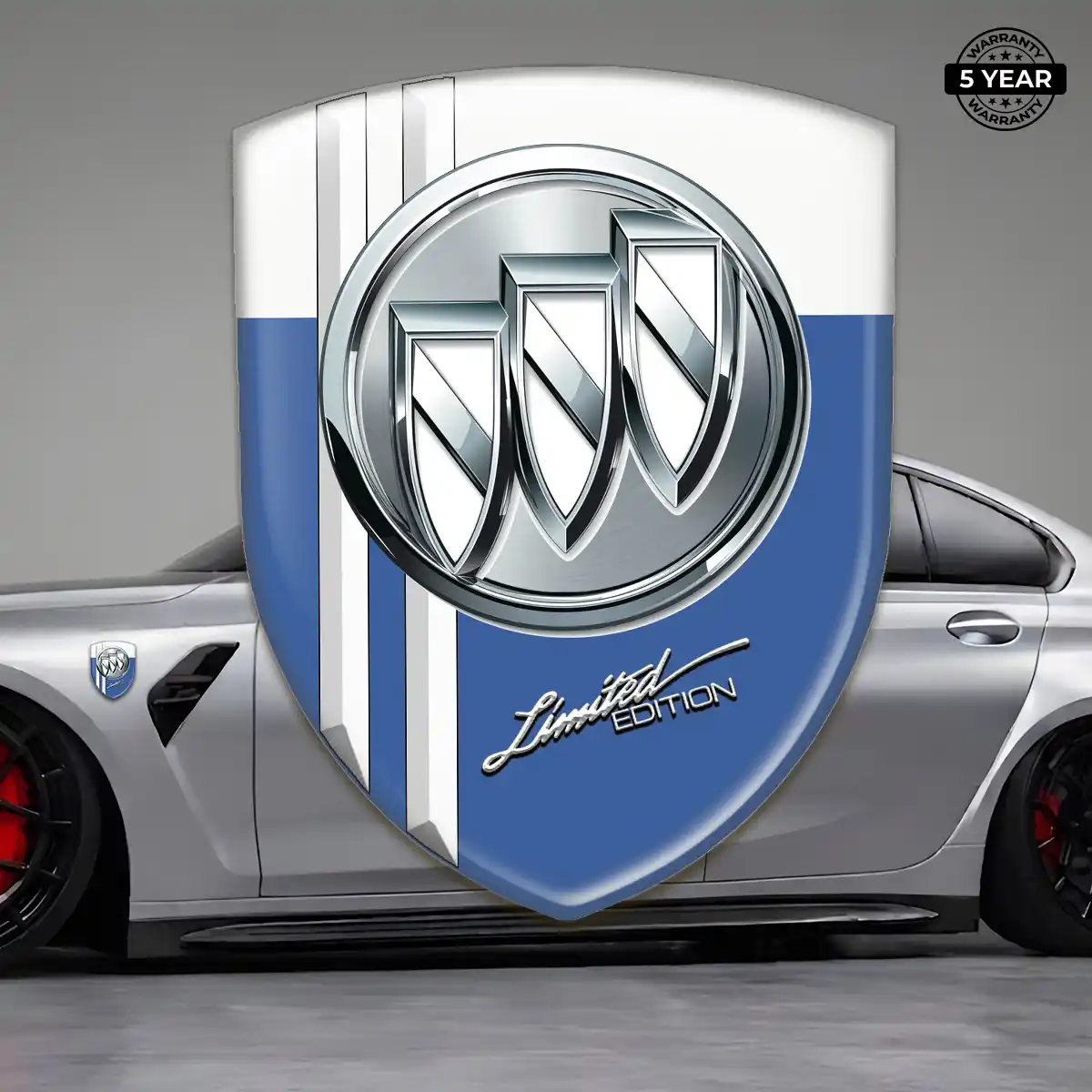 Buick Car Emblem Sticker Refined Design