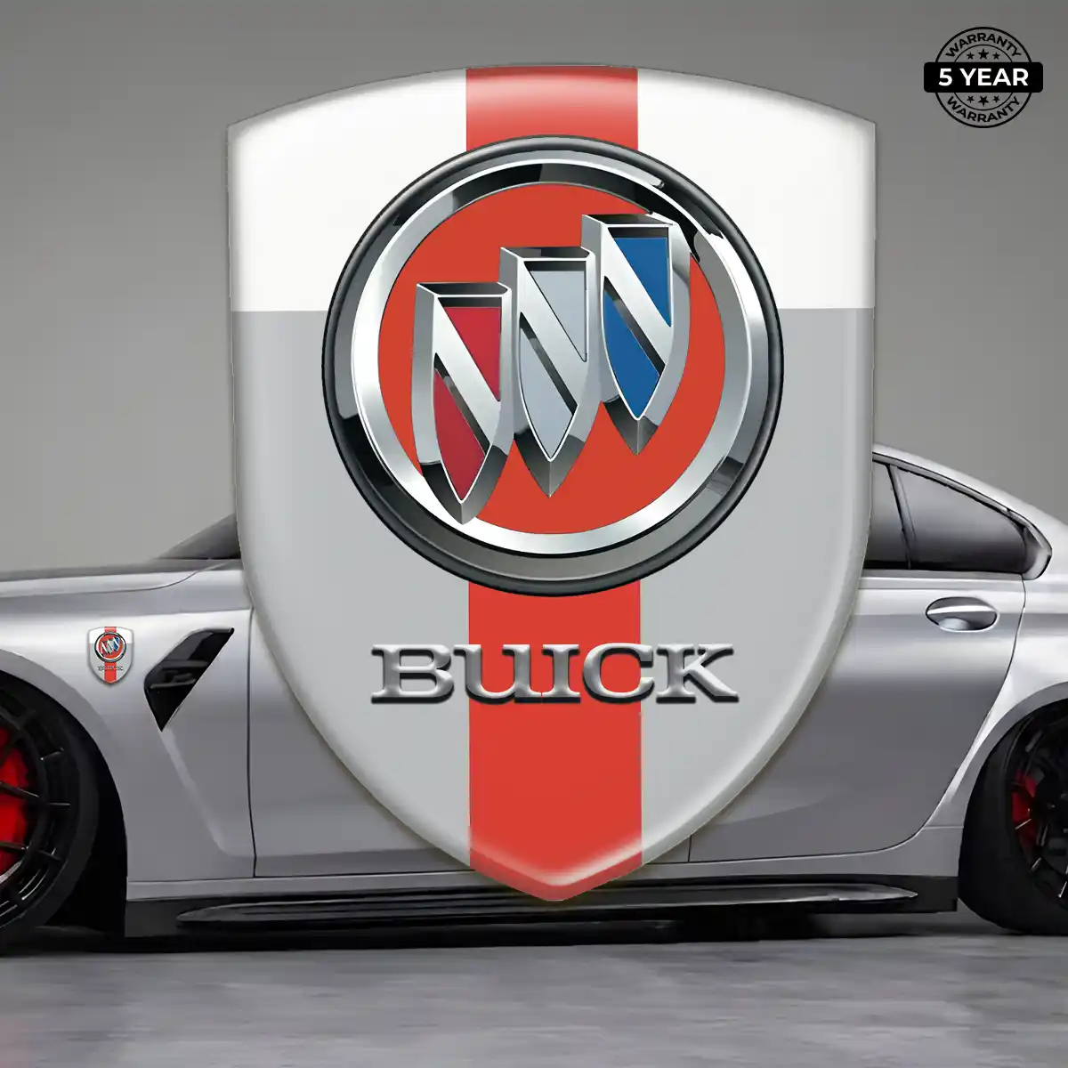 Buick Car Emblem Sticker Signature Grade