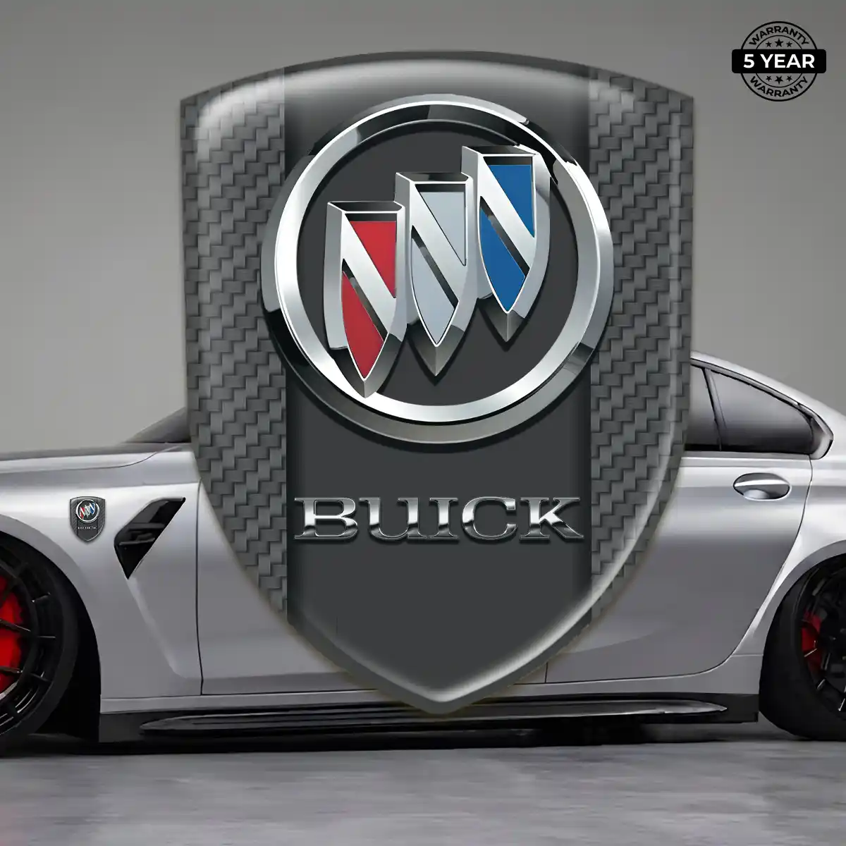 Buick Car Logo Decal Premium Dome