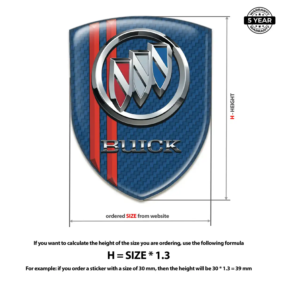Buick Car Logo Decal Superior Craft