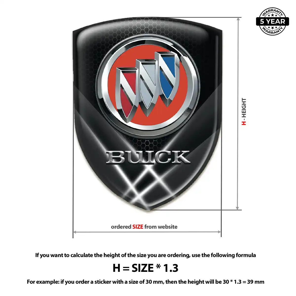 Buick Crest Emblem Elite Edition