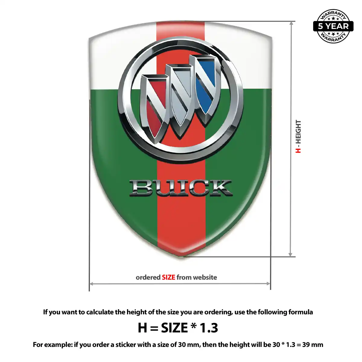 Buick Crest Emblem Prestige Line