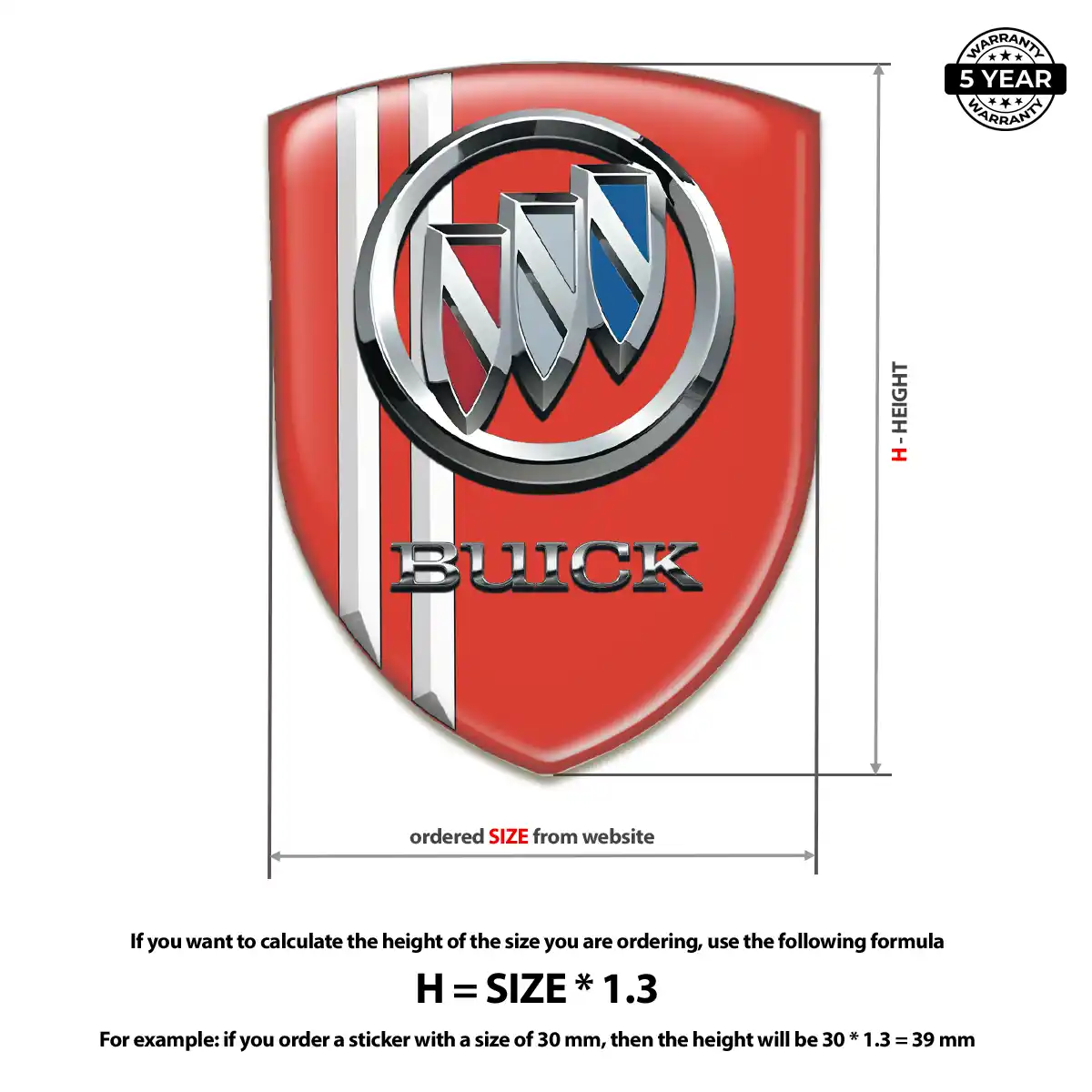 Buick Crest Emblem Prime Quality
