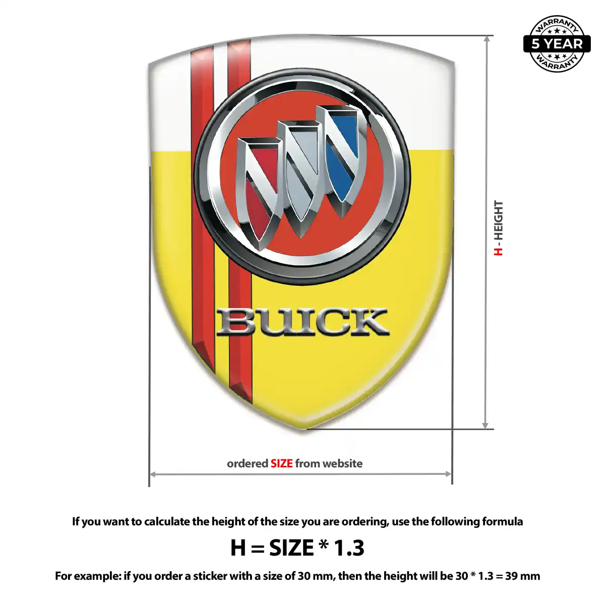 Buick Crest Emblem Refined Design