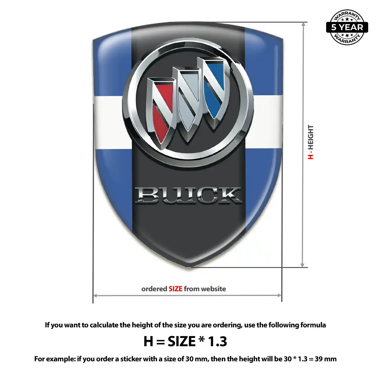 Buick Crest Emblem Superior Craft