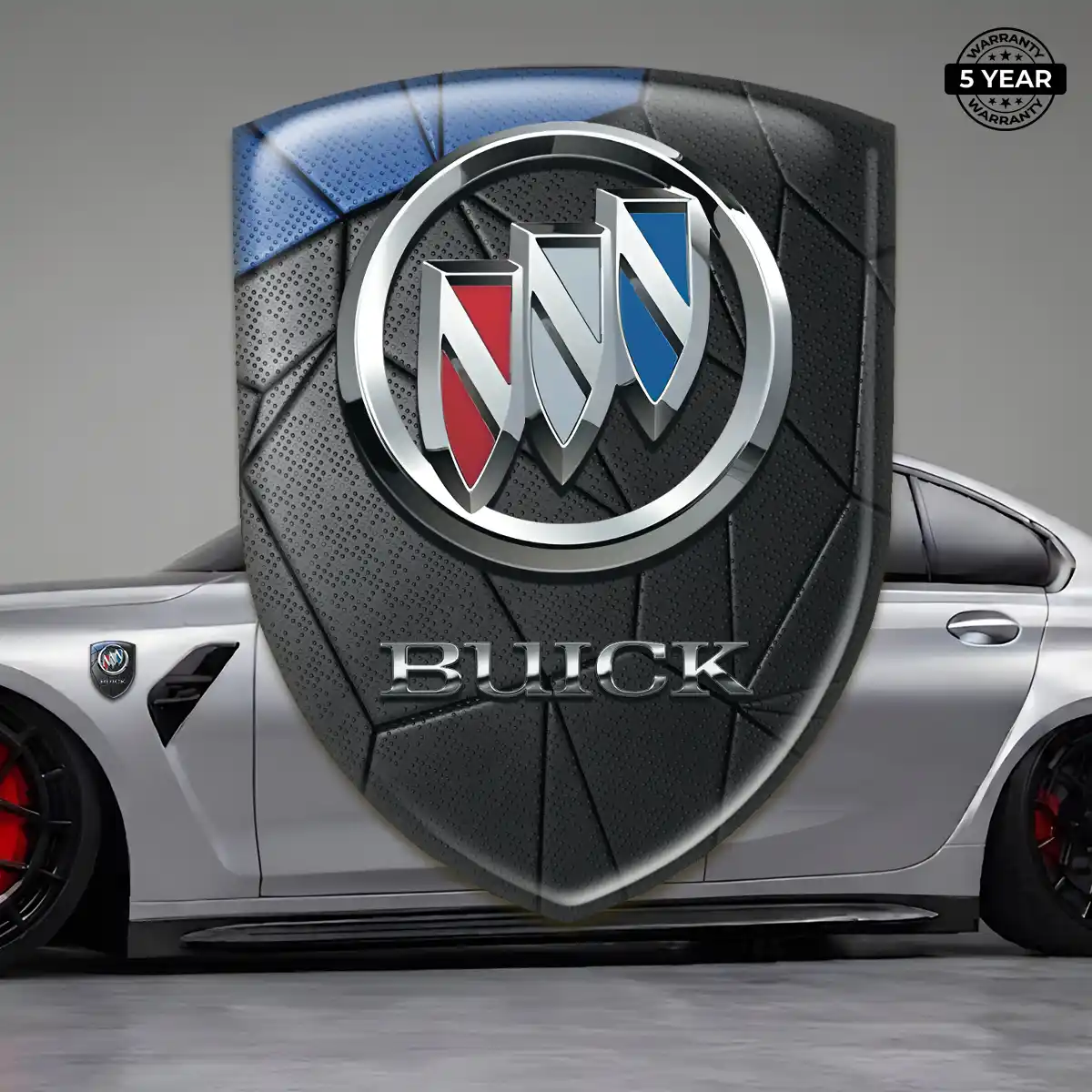 Buick Crest Logo Emblem Deluxe Edition