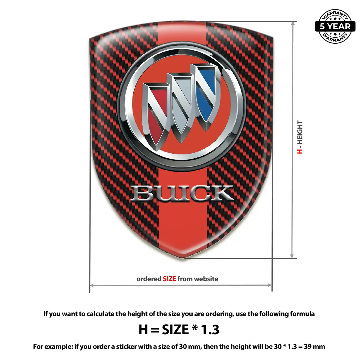 Buick Crest Logo Emblem Elite Edition
