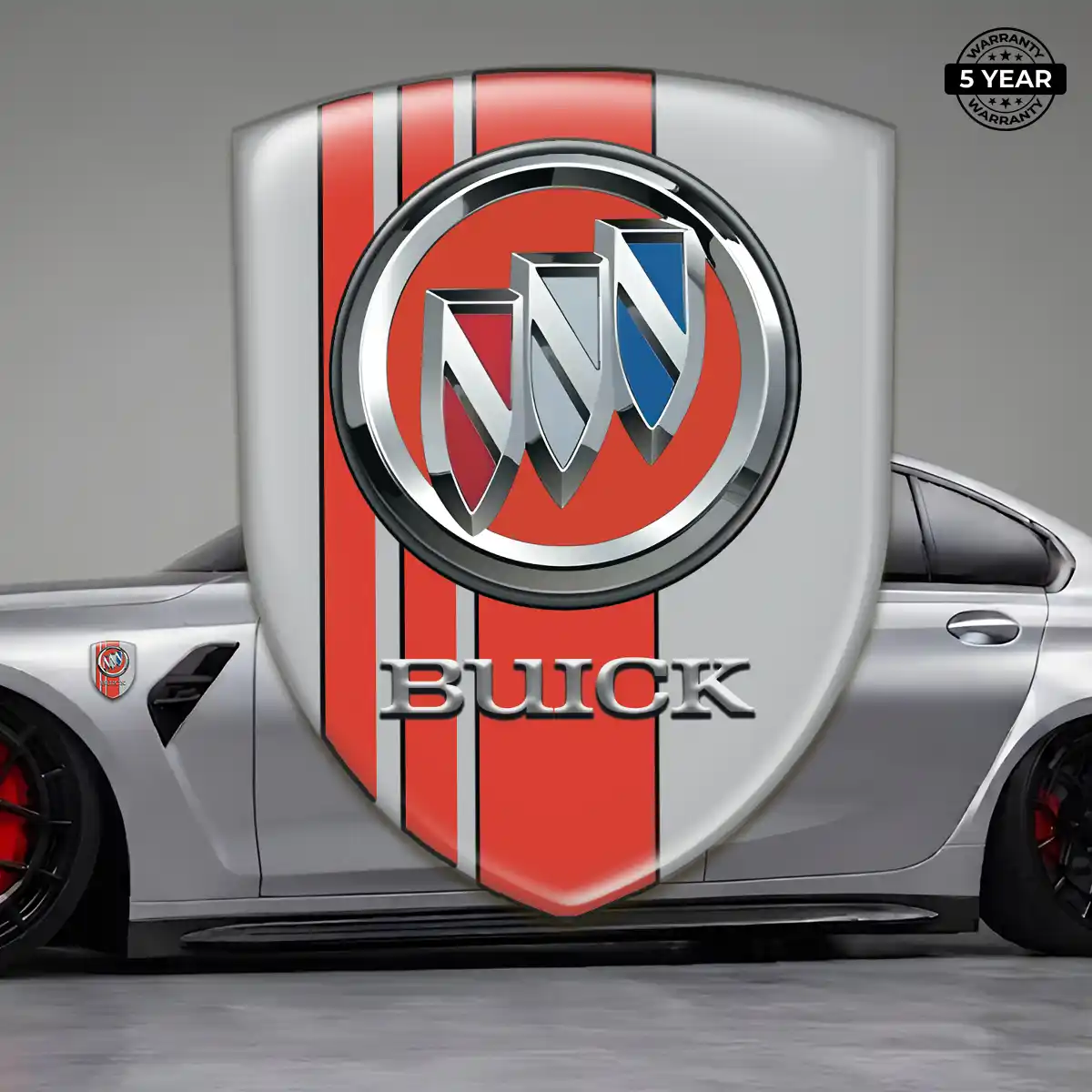 Buick Crest Logo Emblem Premium Dome
