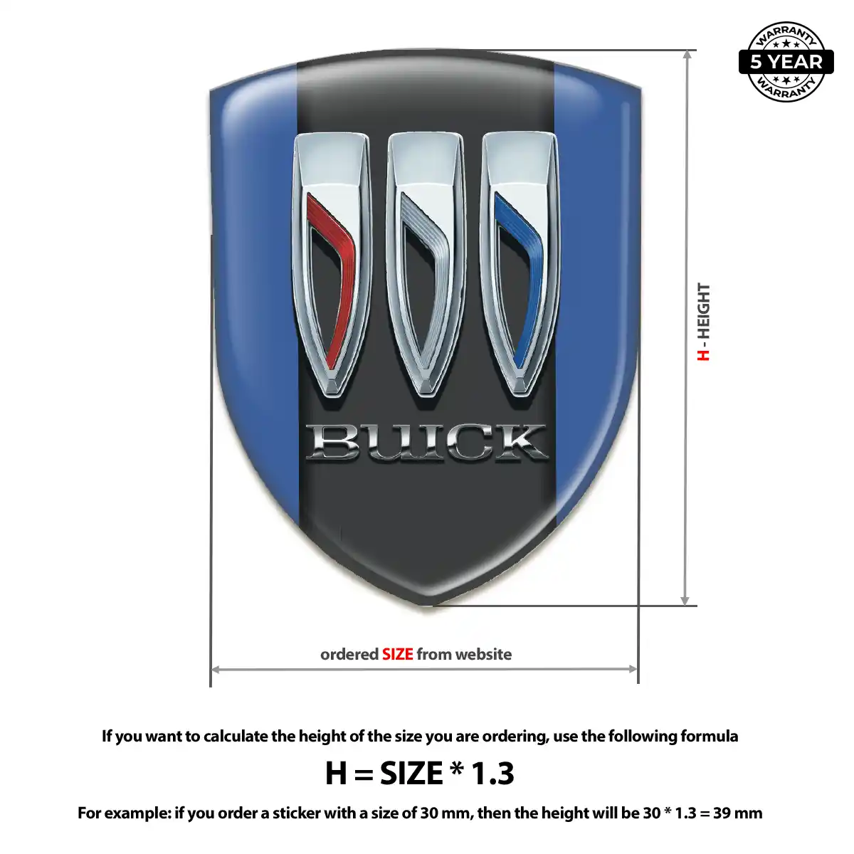 Buick Crest Logo Emblem Refined Design