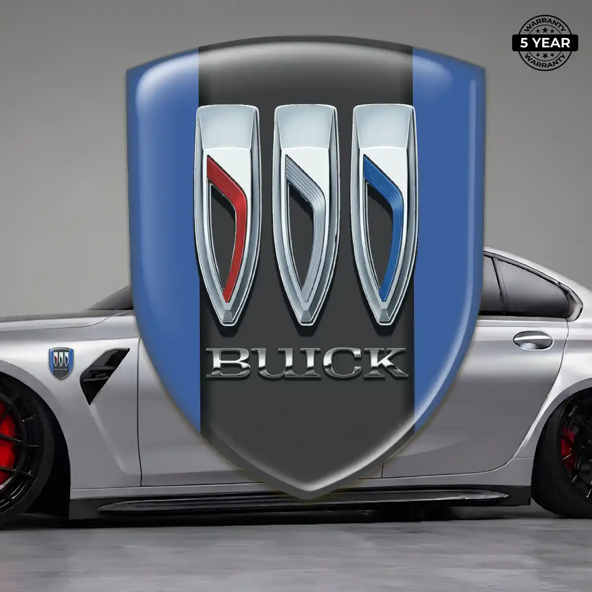 Buick Crest Logo Emblem Refined Design