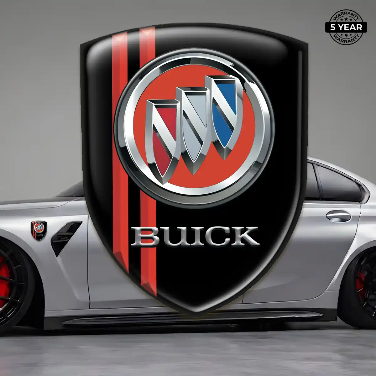 Buick Crest Logo Emblem Resin Elite