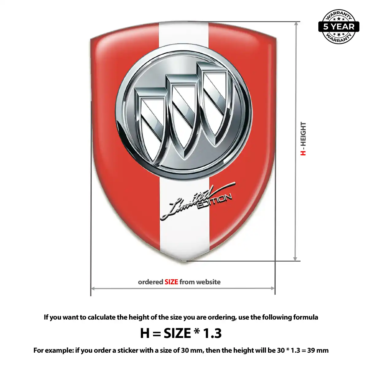 Buick Crest Logo Emblem Signature Grade