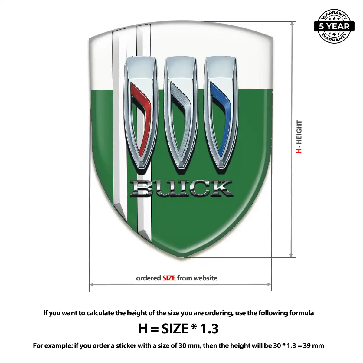 Buick Crest Logo Emblem Sleek Style