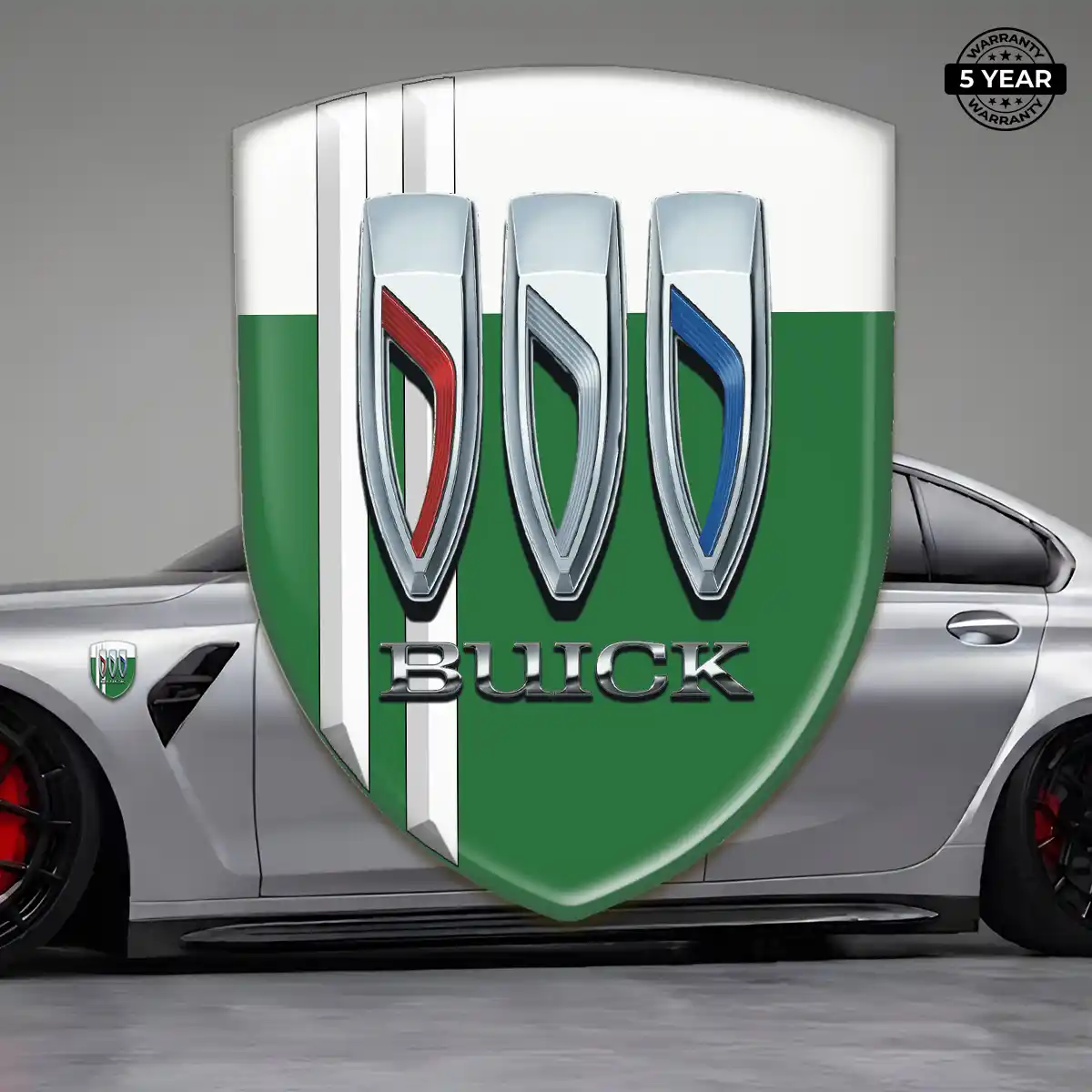 Buick Crest Logo Emblem Sleek Style