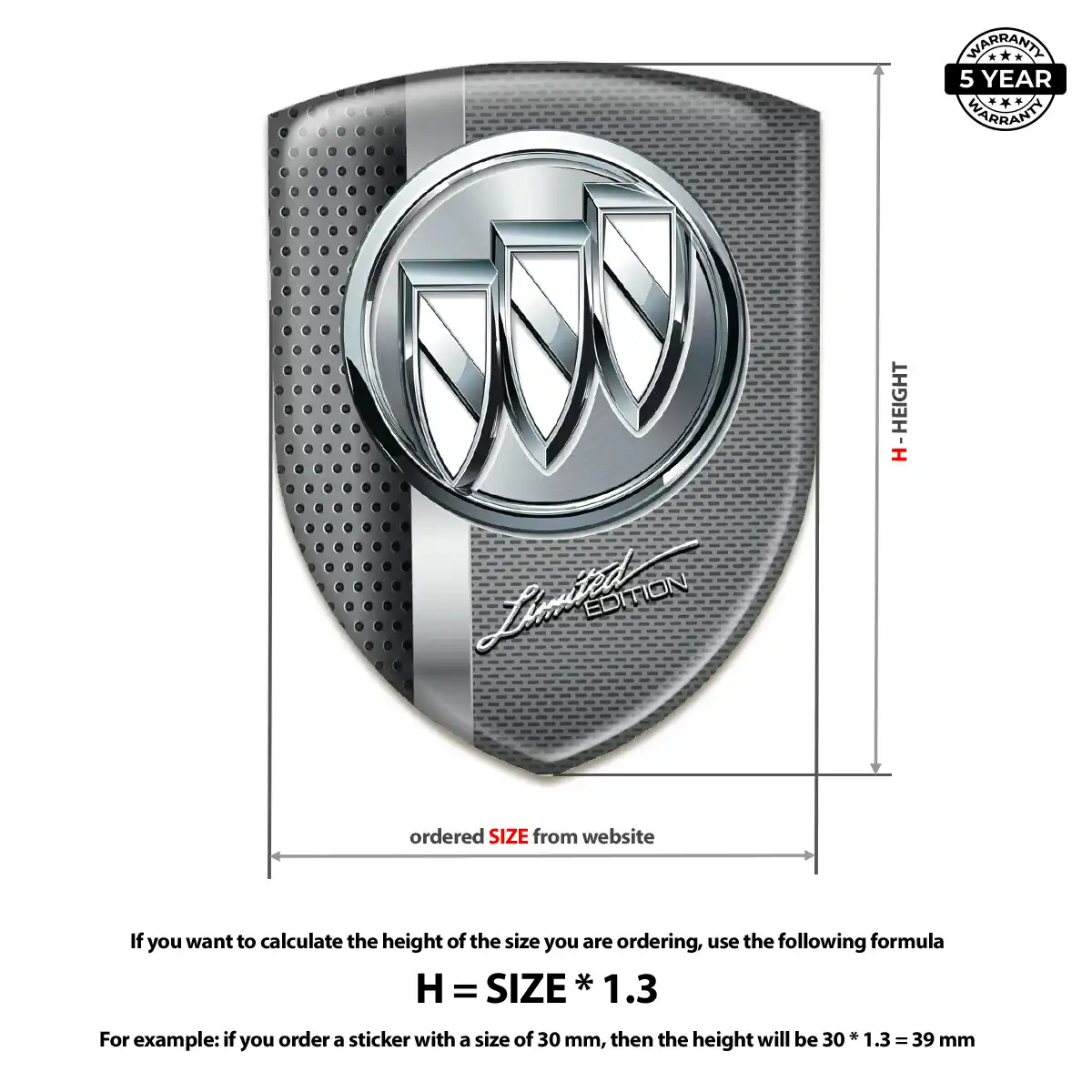 Buick Domed Badge Noble Edition