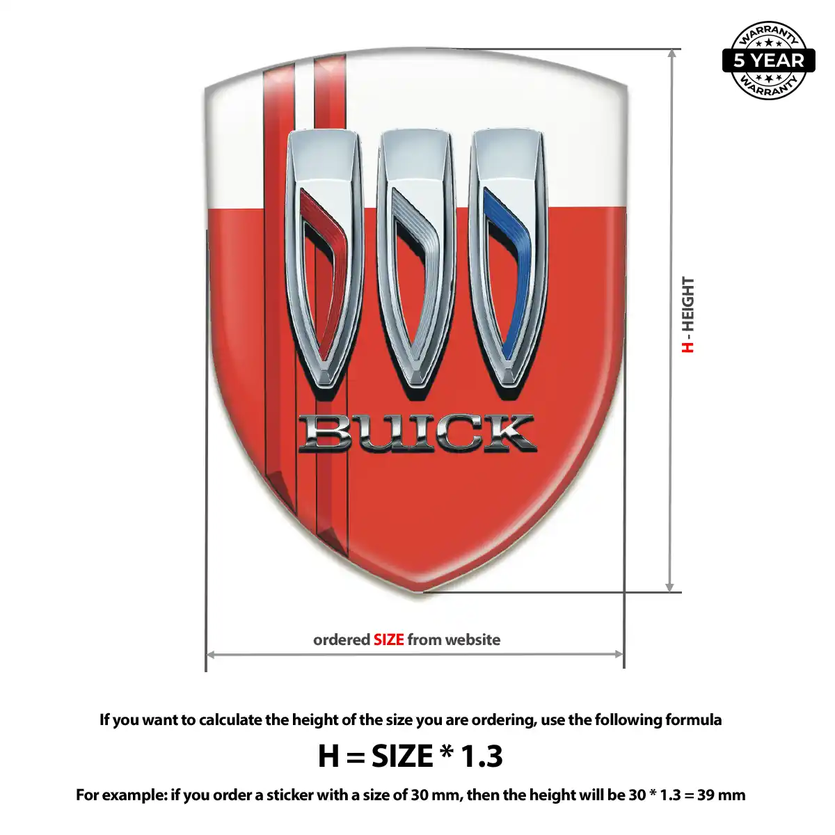 Buick Domed Badge Refined Design