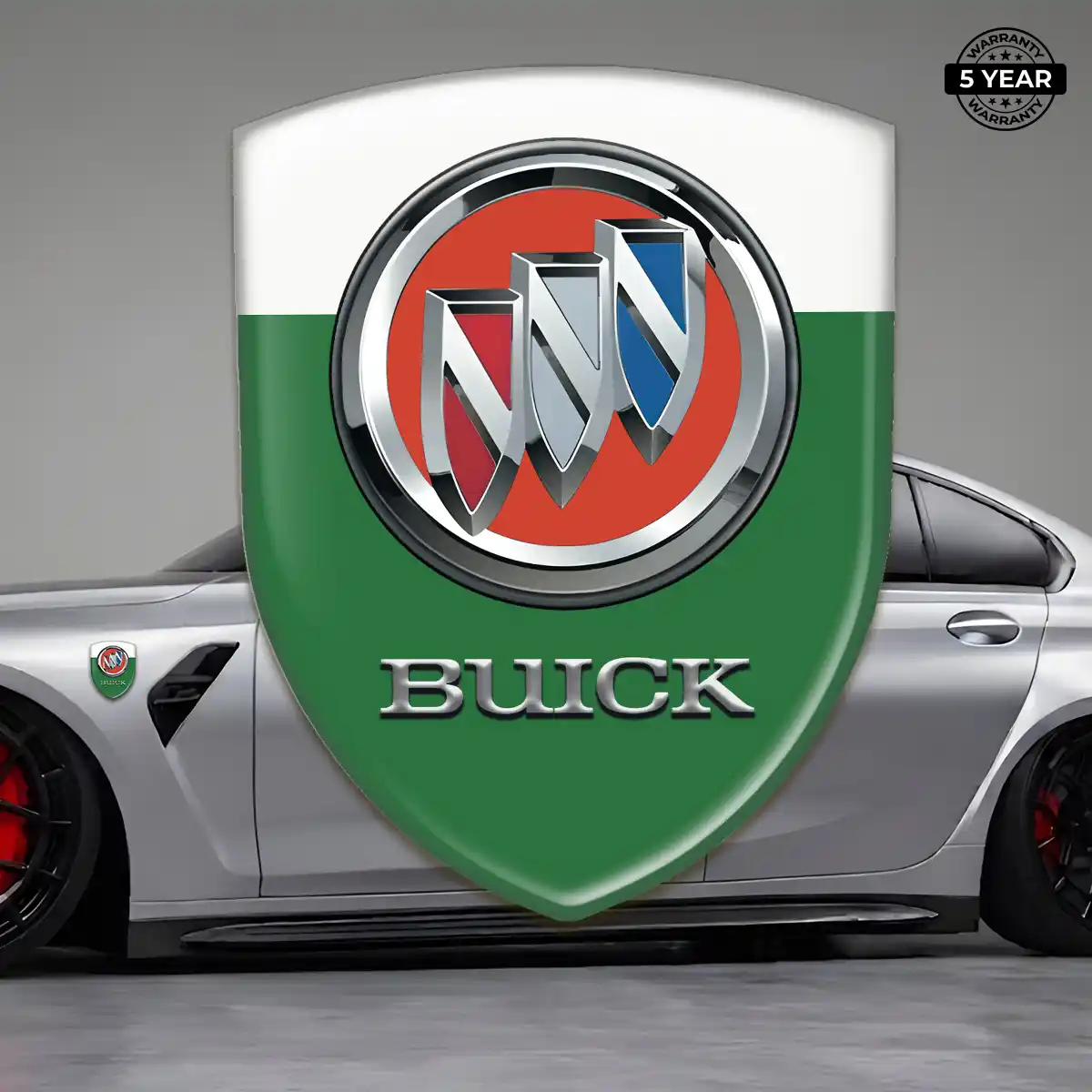 Buick Domed Car Sticker Interior Luxe