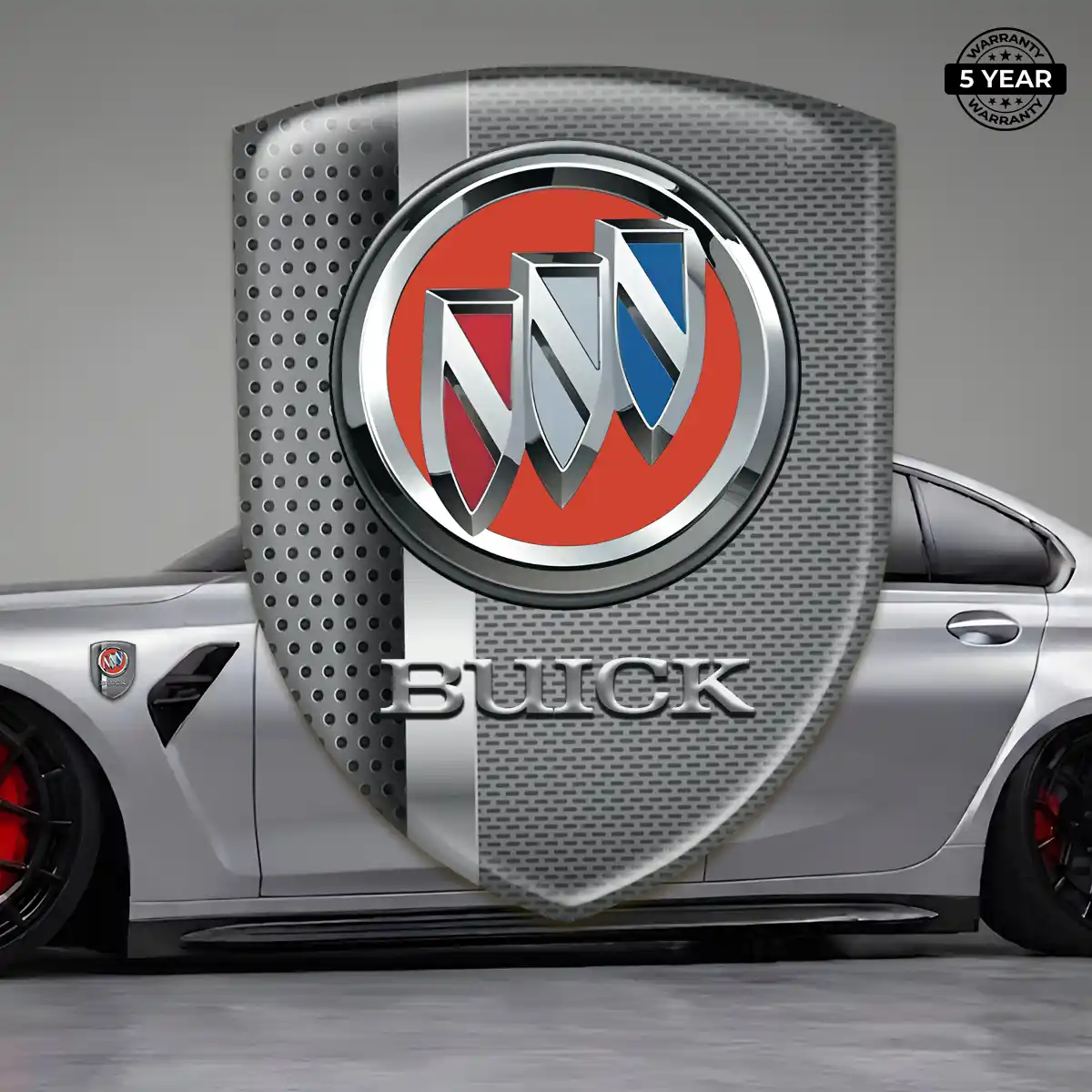 Buick Domed Car Sticker Premium Dome