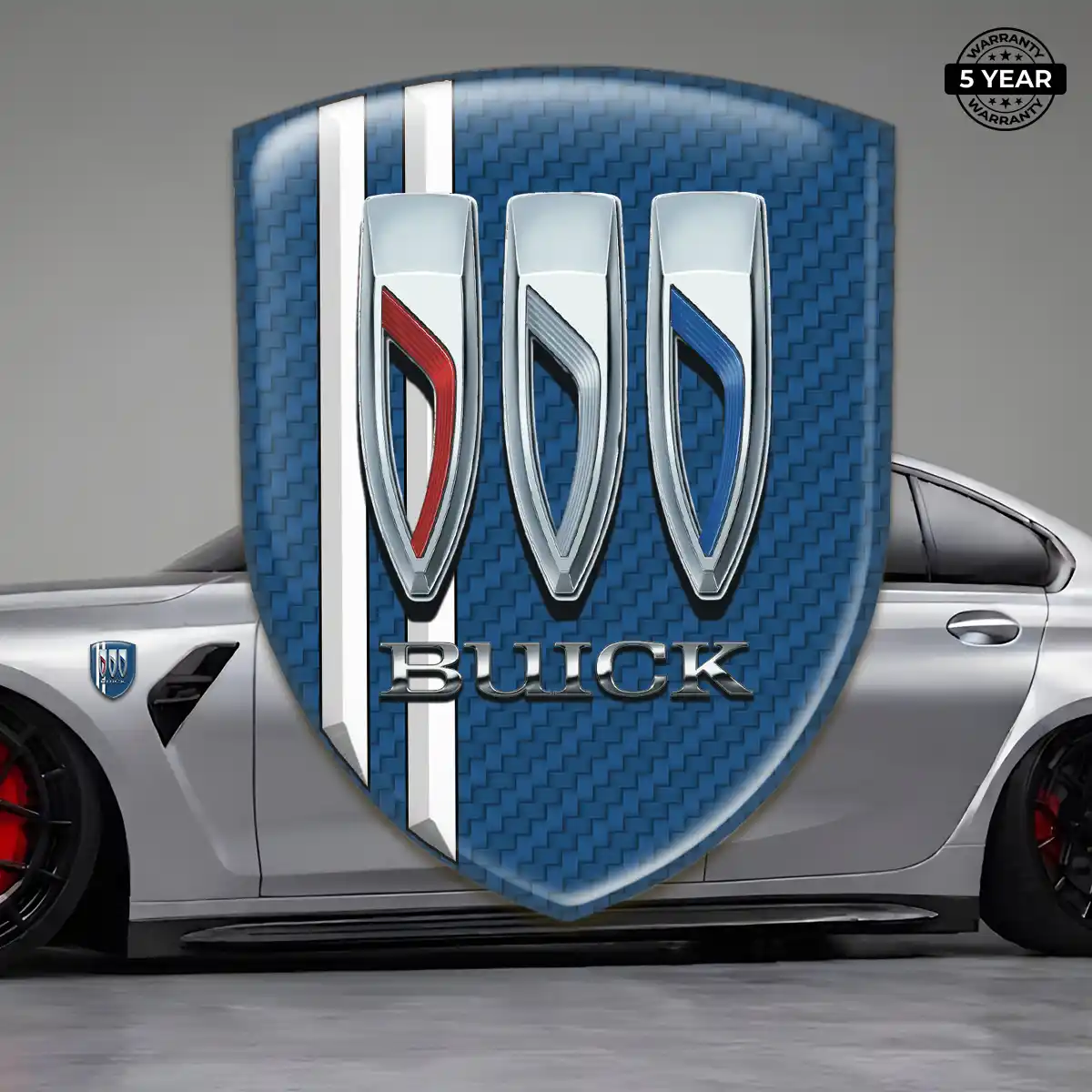 Buick Domed Car Sticker Prime Quality