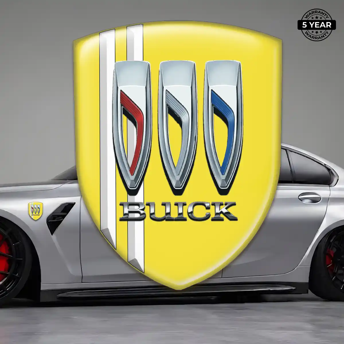 Buick Domed Car Sticker Resin Elite