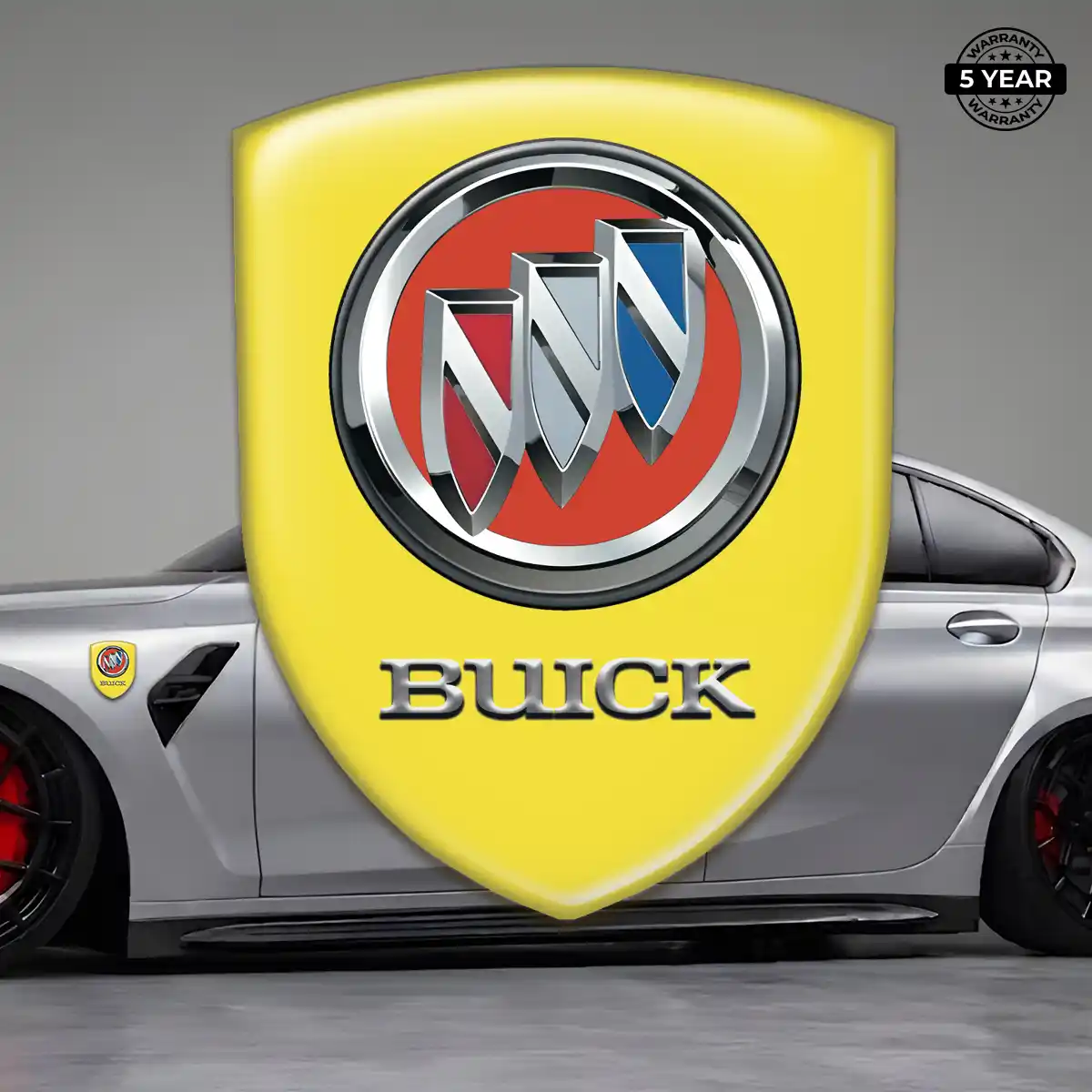 Buick Domed Decal Elite Finish