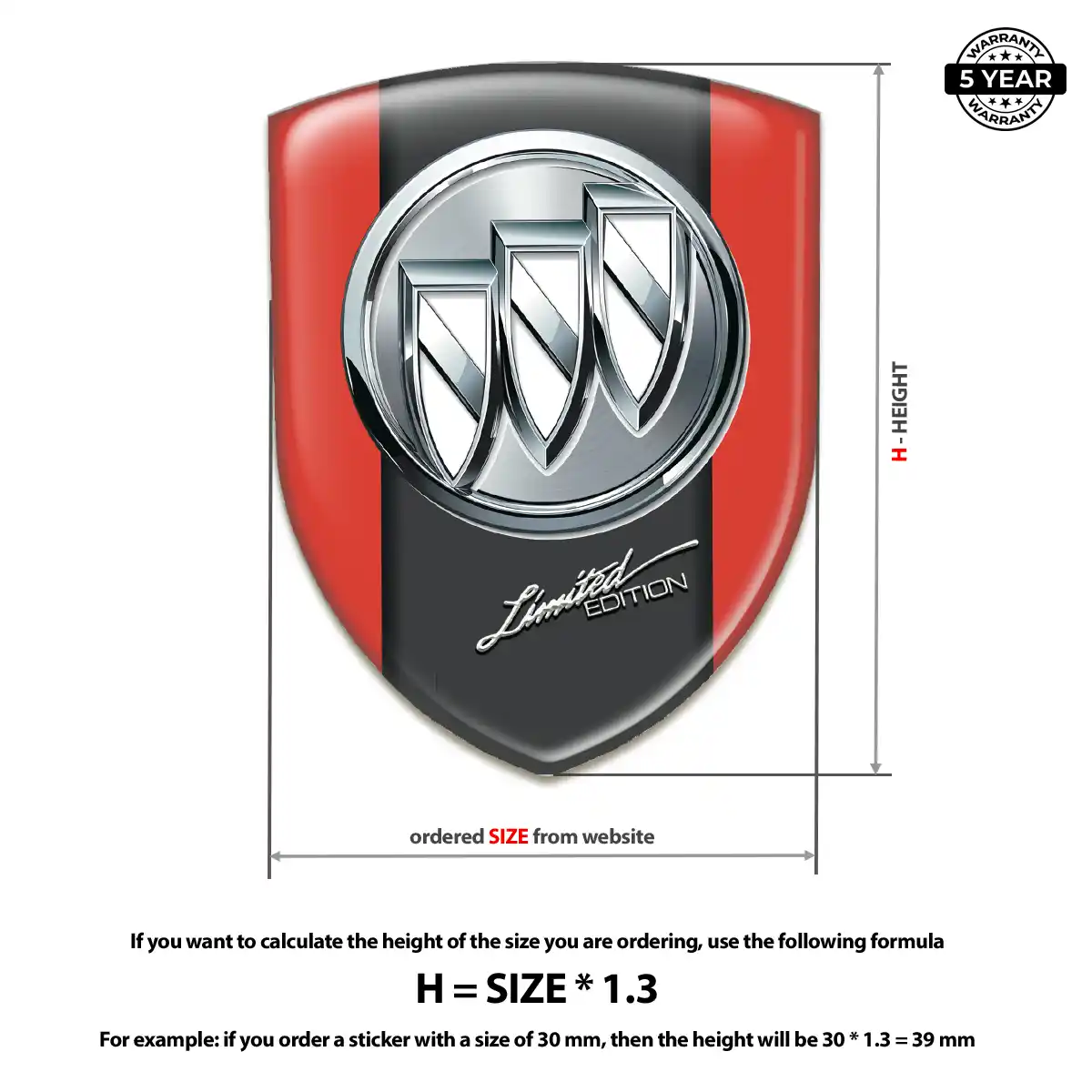 Buick Domed Emblem Elite Edition