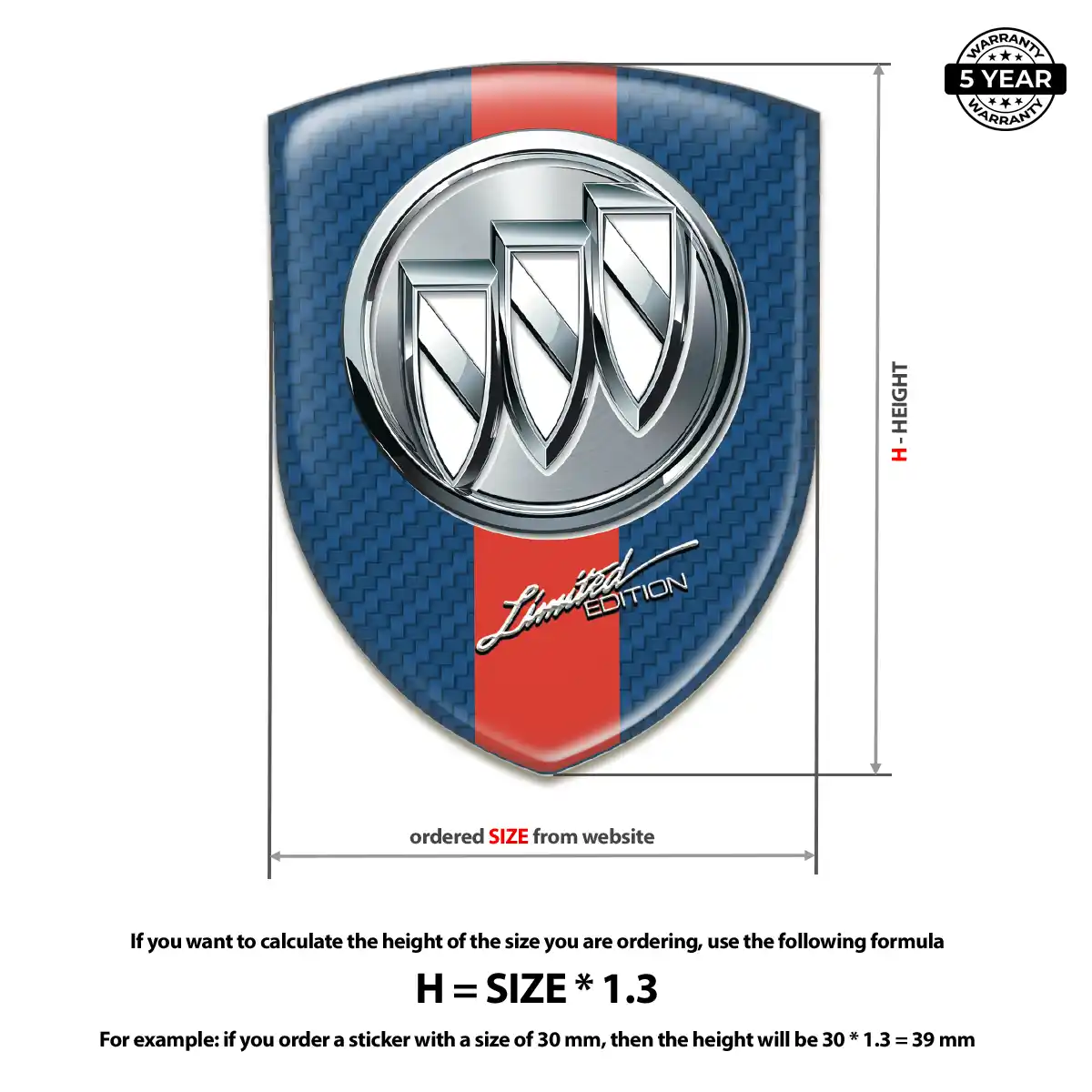 Buick Domed Emblem Exclusive Series