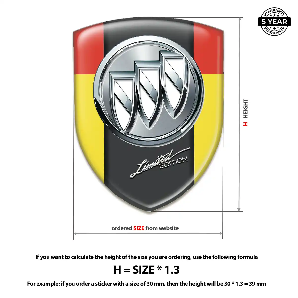 Buick Domed Emblem Opulent Line