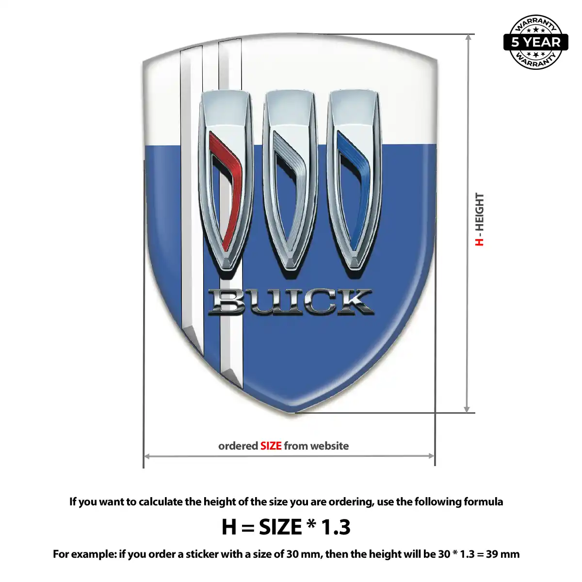 Buick Domed Emblem Refined Design