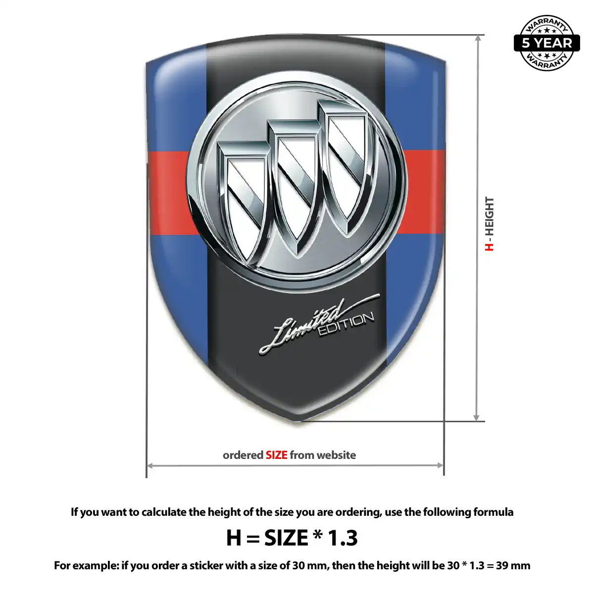 Buick Domed Emblem Superior Craft