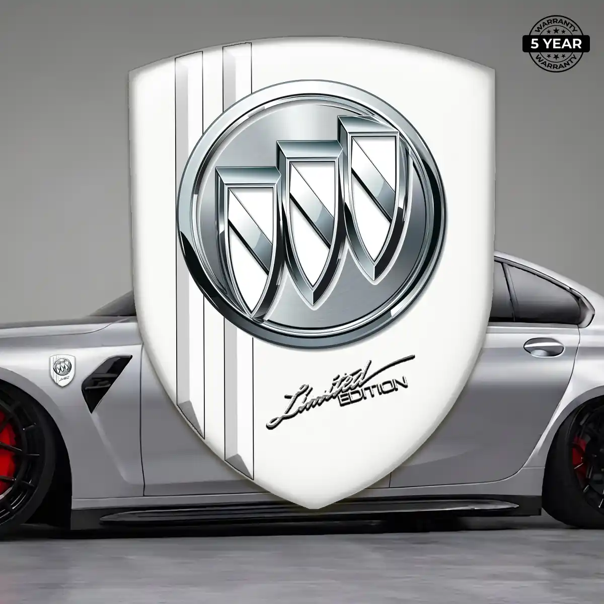 Buick Domed Logo Decal Deluxe Edition