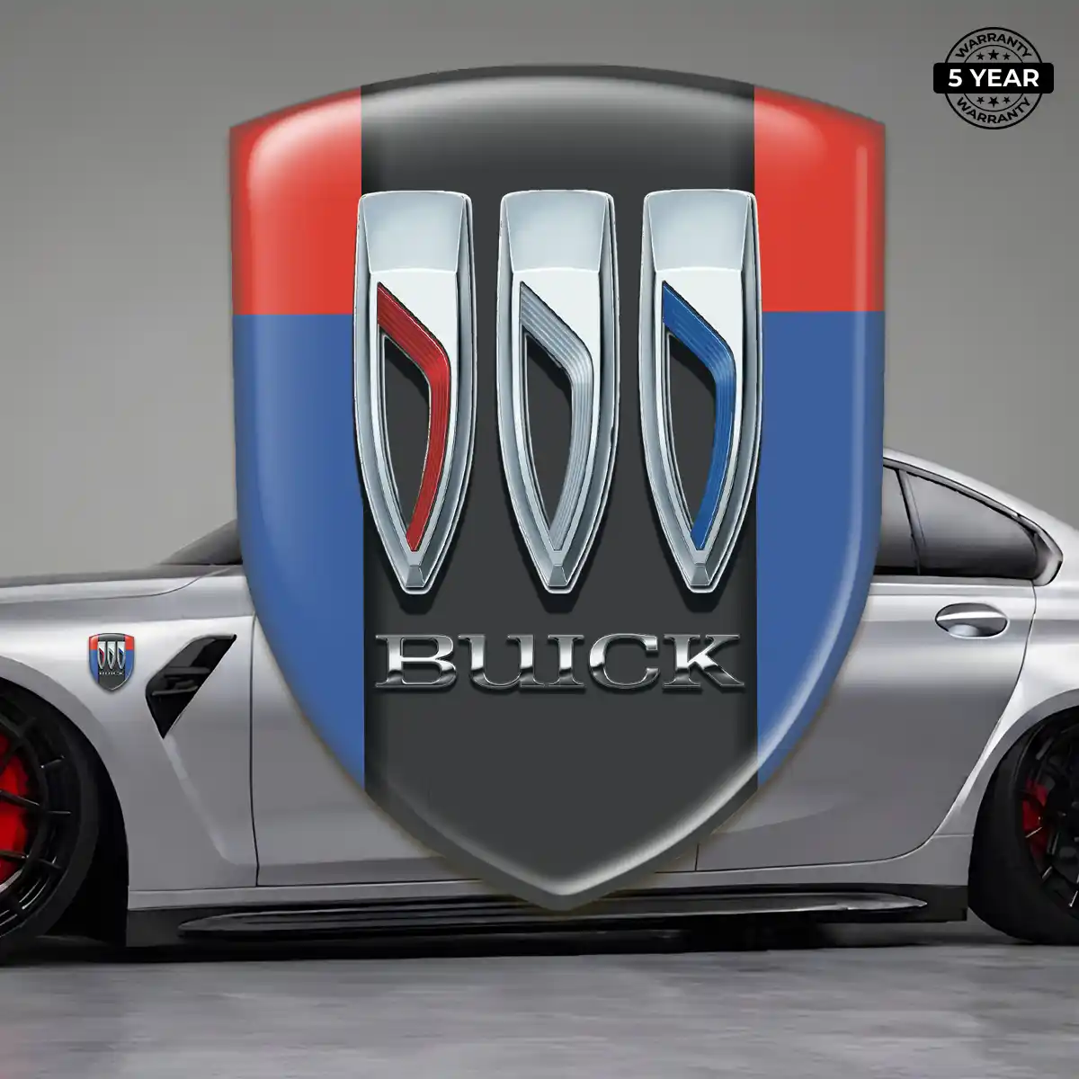 Buick Domed Logo Decal Premium Dome