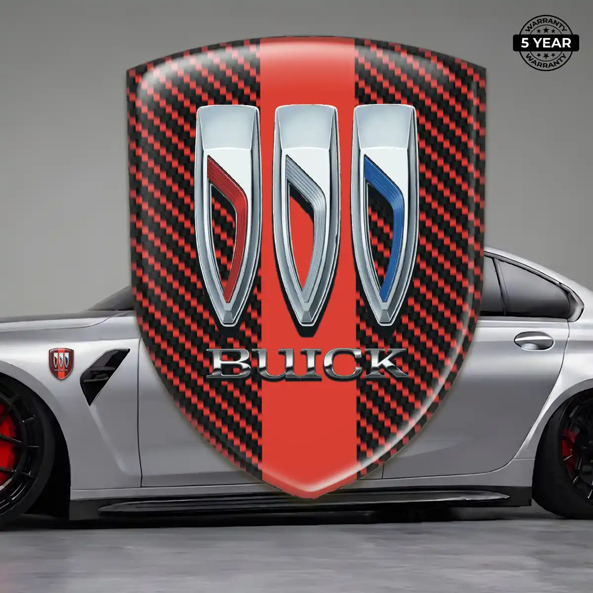 Buick Domed Logo Decal Prime Quality