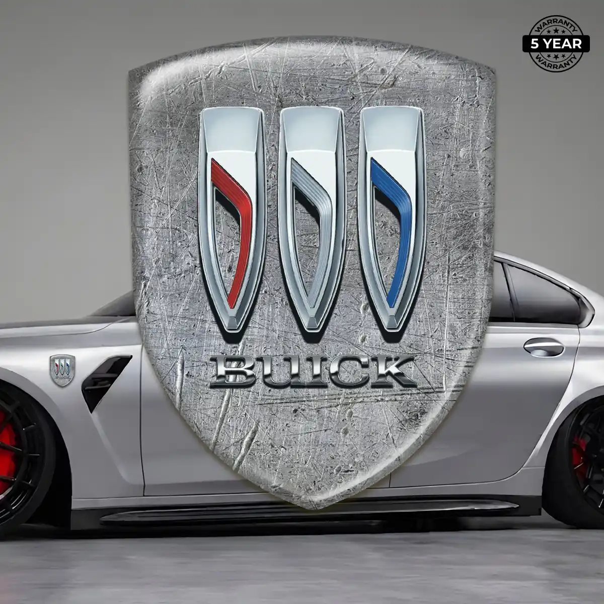 Buick Domed Logo Decal Refined Design