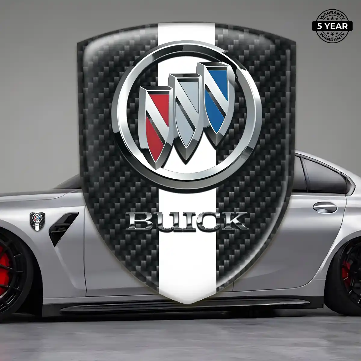 Buick Domed Logo Decal Resin Elite
