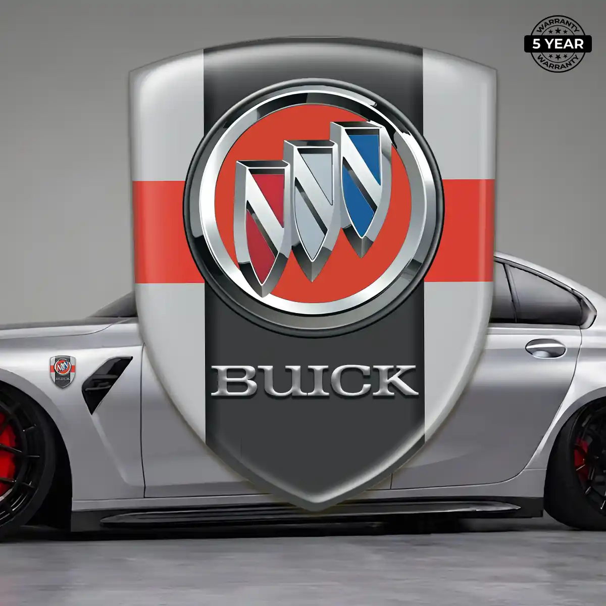 Buick Domed Logo Decal Resin Luxe