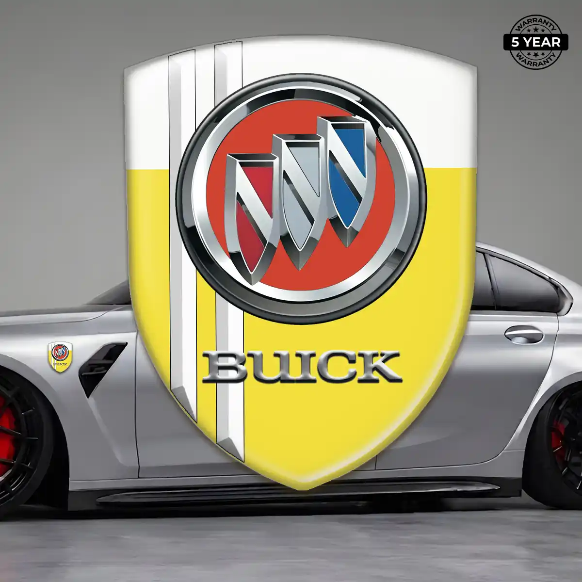 Buick Domed Logo Sticker Deluxe Edition