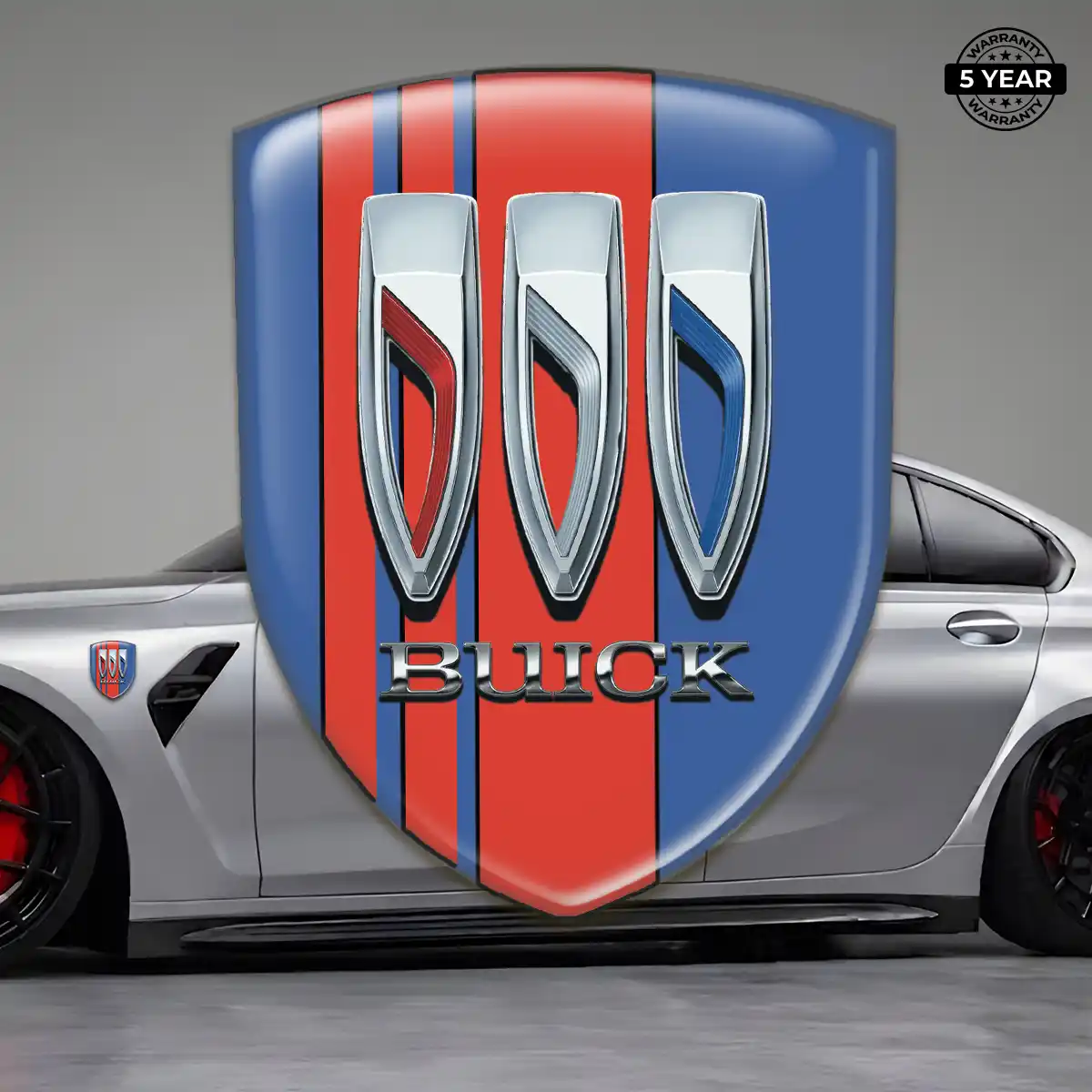 Buick Domed Logo Sticker Elite Edition