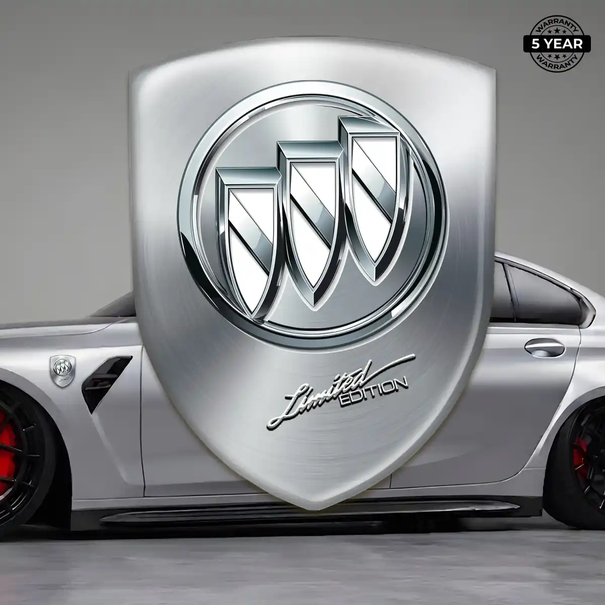 Buick Domed Logo Sticker Elite Finish