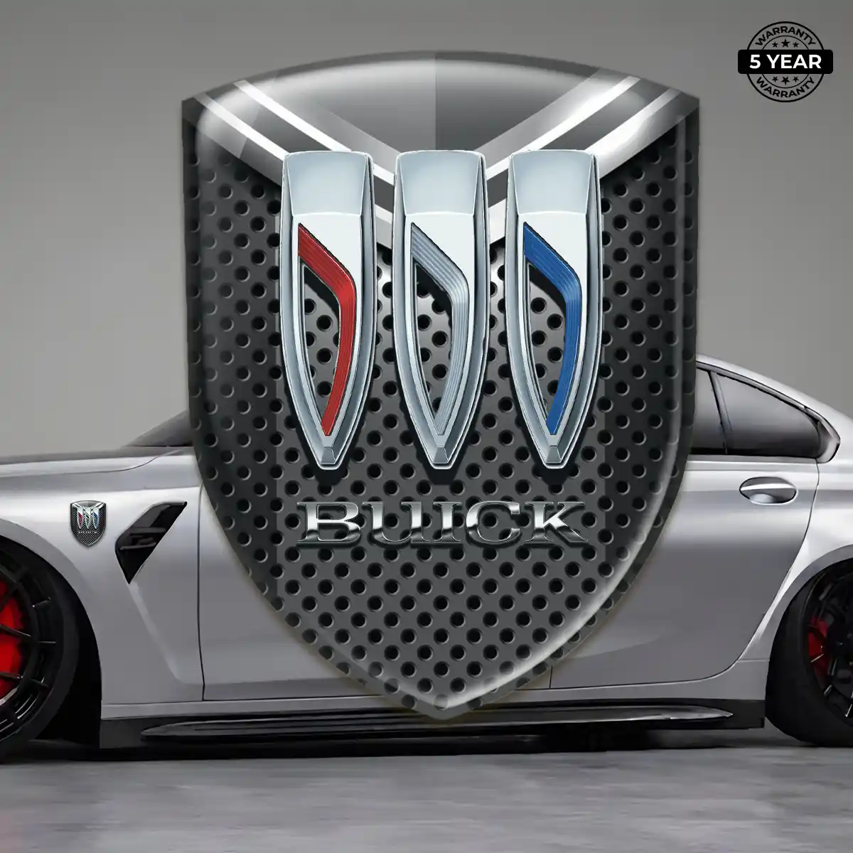 Buick Domed Logo Sticker Interior Luxe
