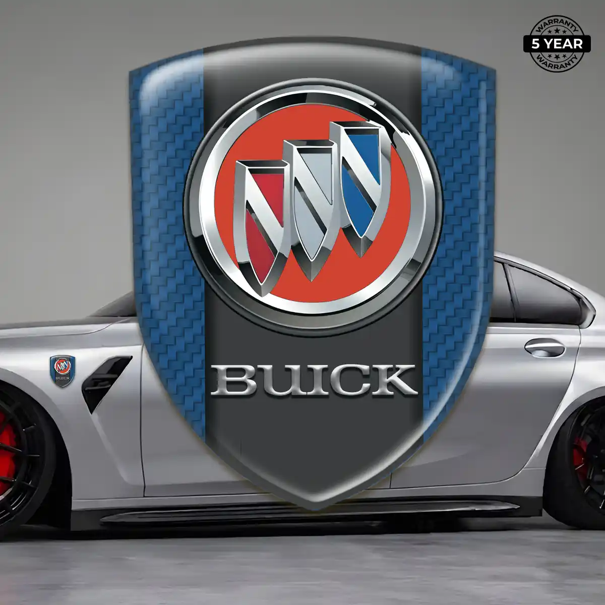 Buick Domed Logo Sticker Noble Edition